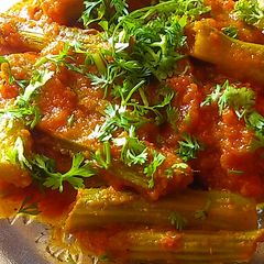 A picture of Drumsticks masala.