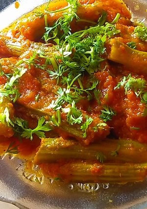 A picture of Drumsticks masala.