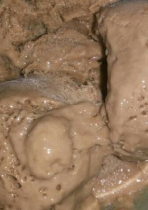 Foto resep Ice cream coklat pisang