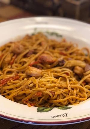 A picture of Cajun Shrimp Pasta.