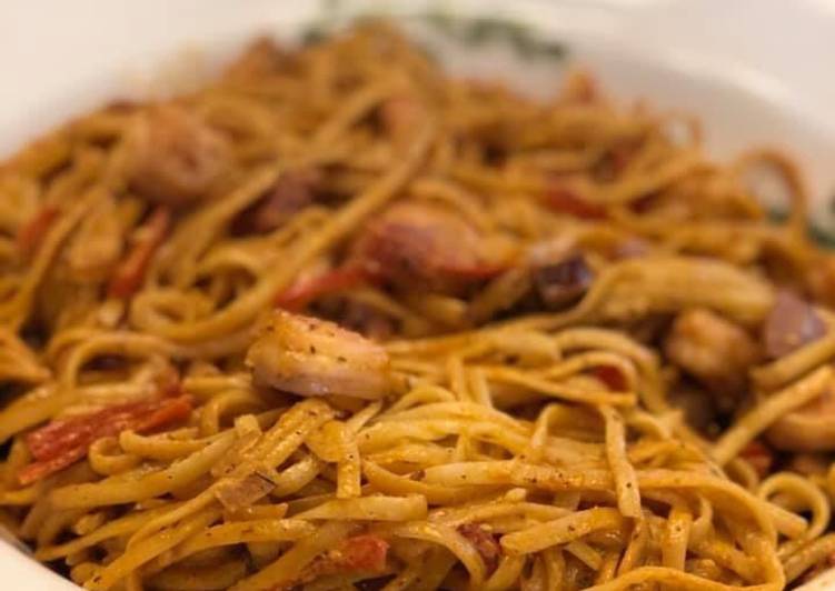 How to Prepare Homemade Cajun Shrimp Pasta