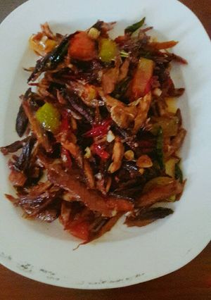 Foto resep Tongkol Suir Pedas