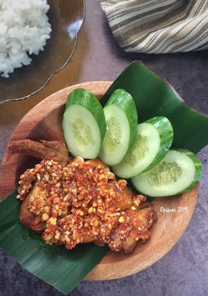 Foto resep Ayam Gepuk ala Pak Gembus