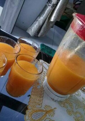 Foto resep Jus mangga melon madu