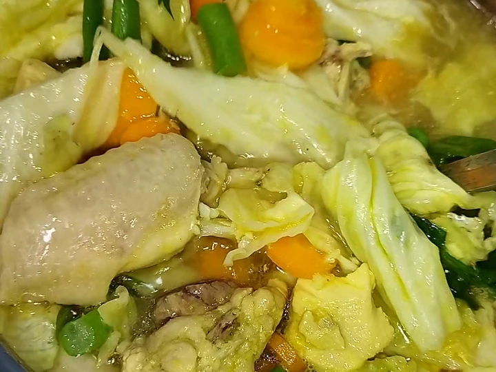 Langkah Gampang Menyiapkan Resep Sup Ayam (Bening Ayam) yang  Bikin Ketagihan Anti Ribet, Menggugah Selera