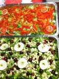 Ensaladas frescas Navideñas