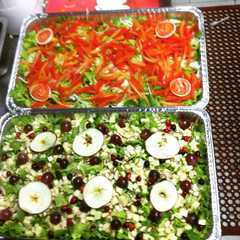 Una foto de Ensaladas frescas Navideñas