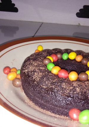 Foto resep Cake Birthday Chocolatos (No Oven `kukus`, No Mixer)