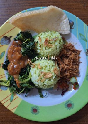 Foto resep 363. Nasi Uduk Ijo
