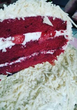 Foto resep Red Velvet magic com ekonomis