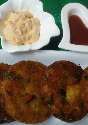 A picture of Veg kebab.