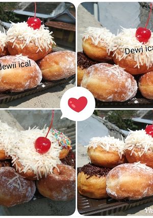 Foto resep Donat menul dg kuning telur