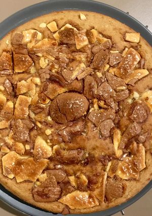 Une photo de Gâteau choco-kinder 🍪🍫(recyclage chocolat de Pâques 🐣) sans gluten