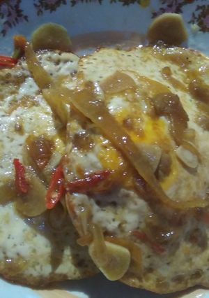 Foto resep Telor ceplok kecap