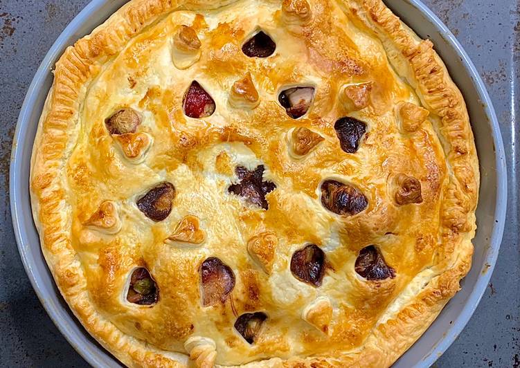 How to Prepare Homemade Leftovers festive pie 🎄 🥧