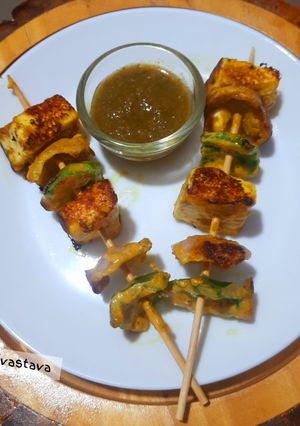 A picture of Makhmali Paneer Tikka.