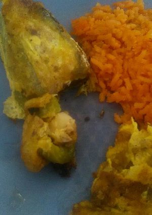 Una foto de Chiles Rellenos De Picadillo