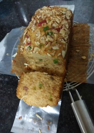 A picture of Tutti Frutti Cake from Gulab Jamun Ready Mix.
