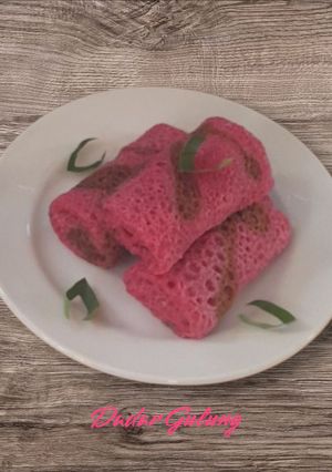 Foto resep Dadar Gulung Red Velvet