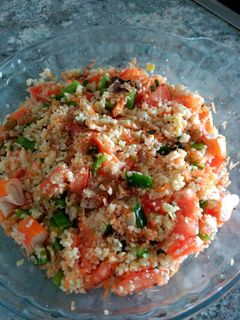 Una foto de Ensalada de cus-cus