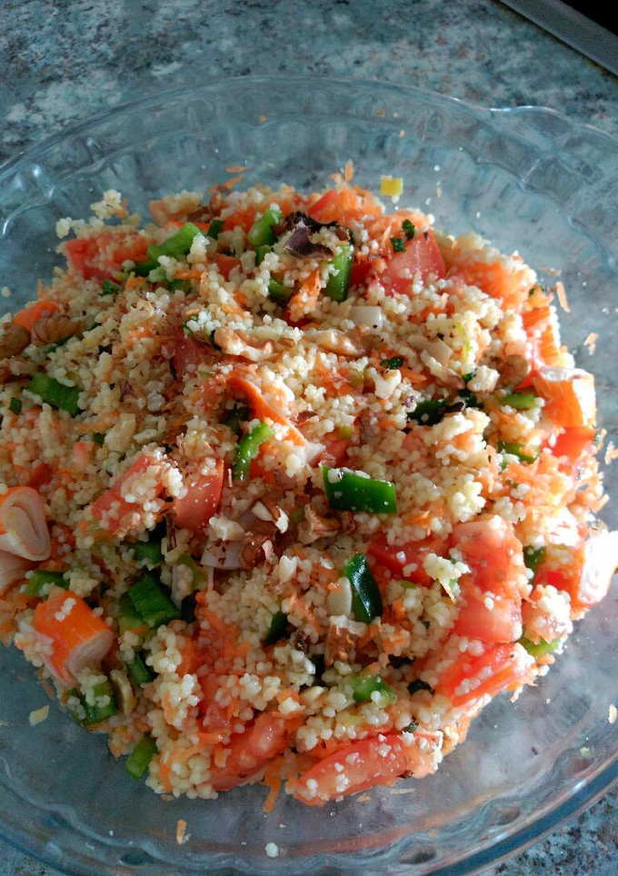 Una foto de Ensalada de cus-cus