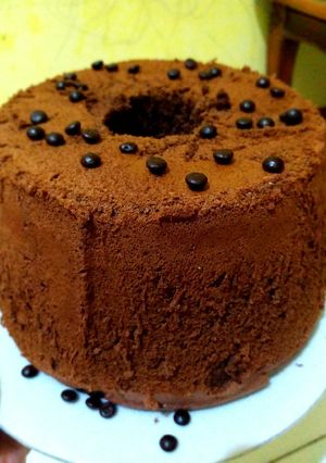 Foto resep Triple Choco Chiffon Lembut & Nyoklat