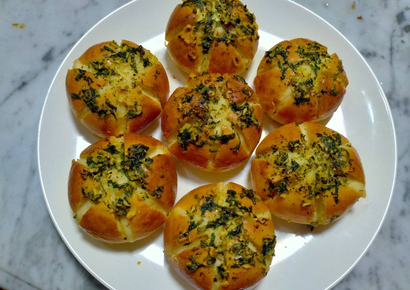 Roti Bawang Putih Korea