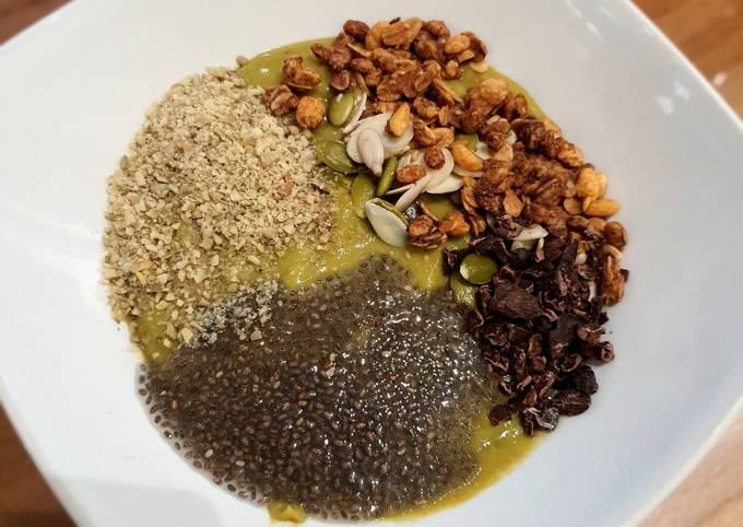 Resep Avocado Banana Smoothies Bowl Anti Gagal