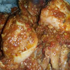 A picture of PEPPER CHICKEN 😋.