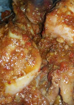 A picture of PEPPER CHICKEN 😋.