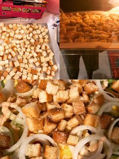 Foto resep Garlic Croutons