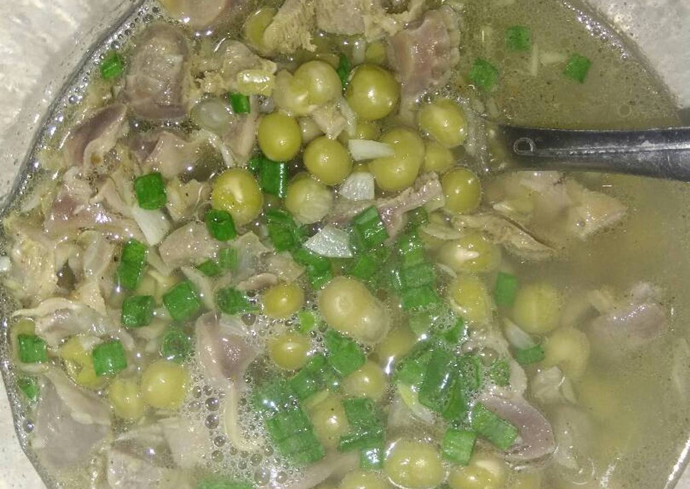 Sup kacang polong ampela super simple