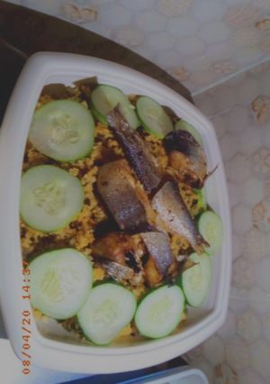 A picture of Dambun couscous 😍.