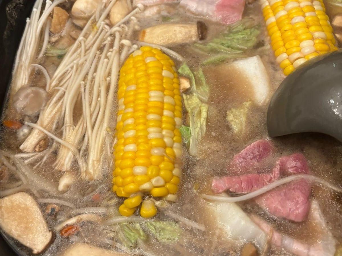 Lẩu thịt rau củ