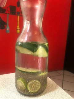 Una foto de Infusión súper fresca de pepino