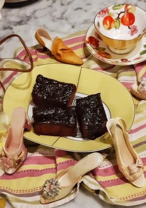Foto resep Brownies putih telur