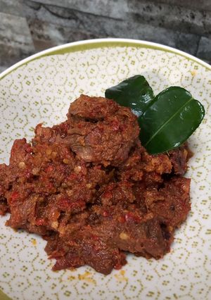 Foto resep Rendang Daging Empuk Pedas