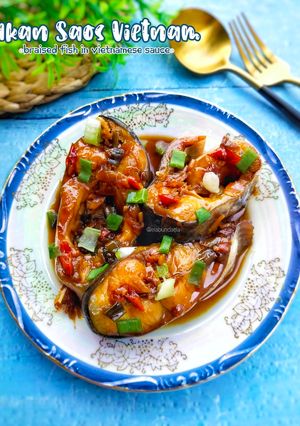 Foto resep Ikan Saos Vietnam 🇻🇳 | Braised Fish in Vietnamese Sauce |