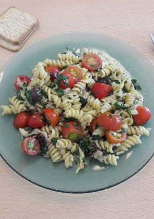 Una foto de Ensalada con fideos