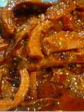Sambal sotong kembang หมึกกรอบซอสซัมบัล