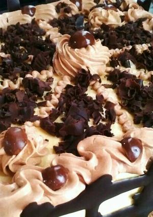 Foto resep Kue Tart Cokelat Non Pengembang