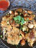 🧑🏽‍🍳🧑🏼‍🍳 Must Try Recipe! Thai Crispy Mussel Omelette • Hoy Tod |ThaiChef food
