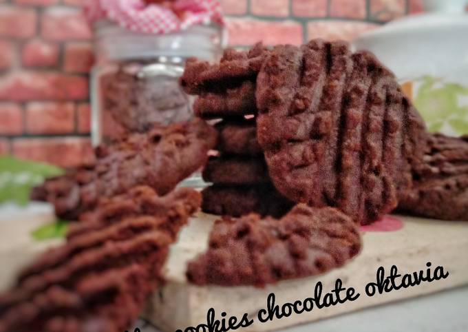 Resep Butter cookies chocolate