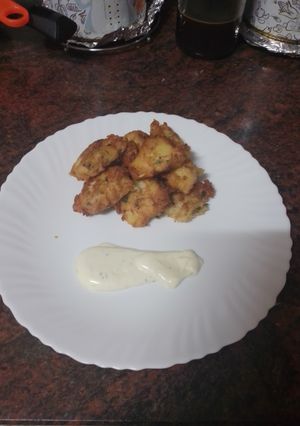 Foto principal de Buñuelos de papas con bacon y queso