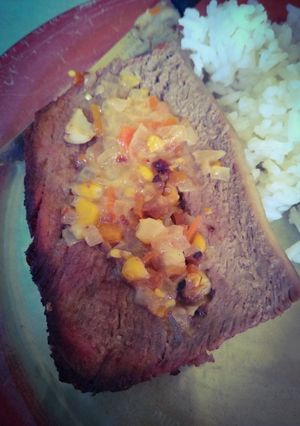 Una foto de Carne rellena
