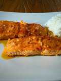 Salmon with Soy, Honey, and Lemon