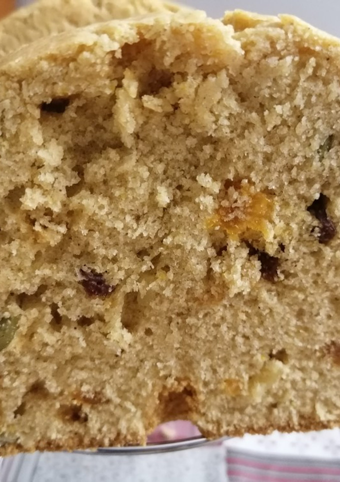Una foto de 152. Bizcocho de naranja y frutas secas / Panificadora