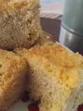 Rosetas de pan de naranja y cobertura de coco!