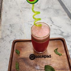 A picture of Minty Watermelon Drink.