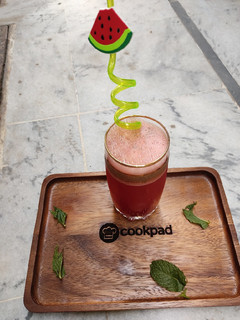 A picture of Minty Watermelon Drink.